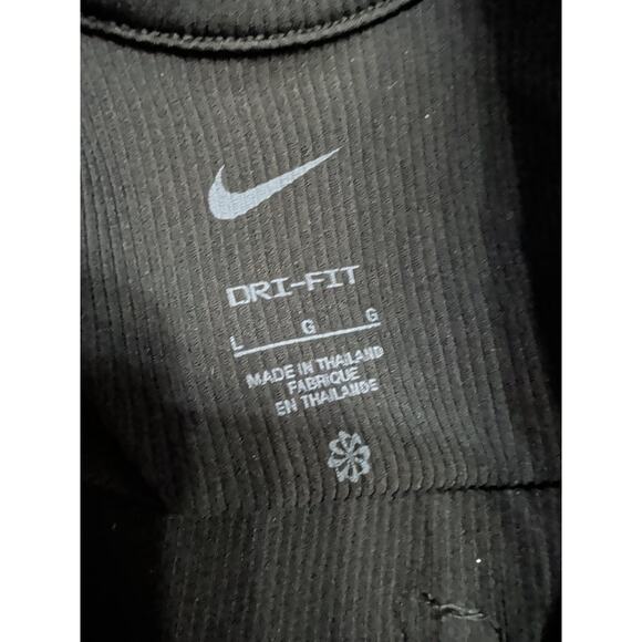 Nike Pro Youth Girl's Dri-Fit Ribbed Stretchy Athletic Tank Top Black Size Large - Picture 7 of 9